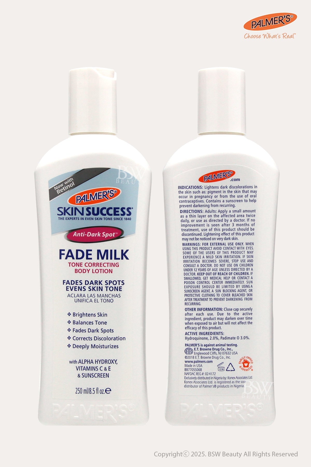 Skin Succès Fade & Glow Cream